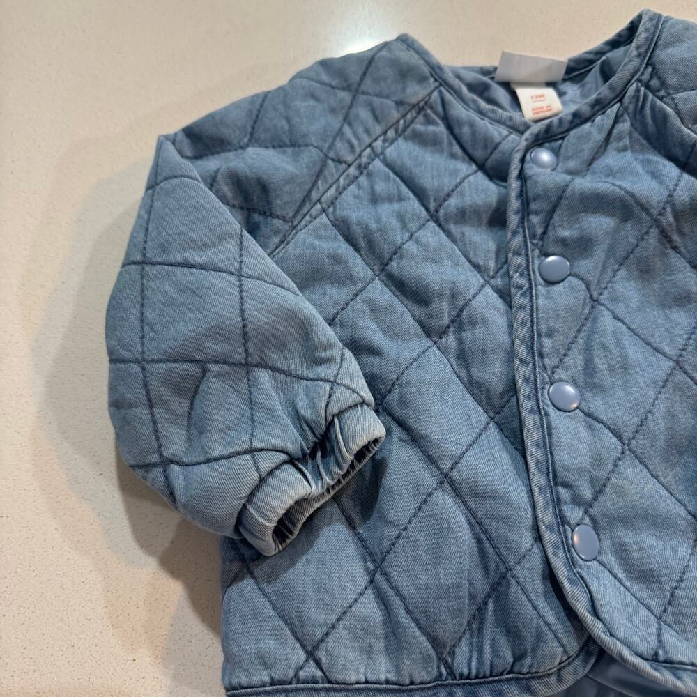 Cat & Jack Baby Unisex 12M Jacket 100% Cotton - Picture 4 of 5